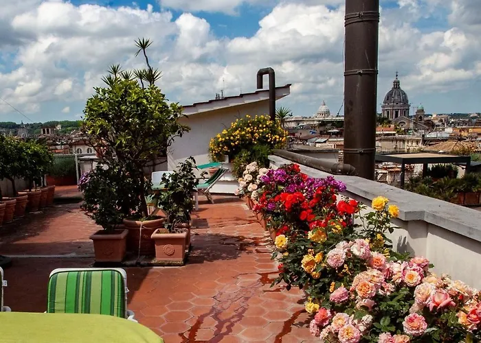 Spanish Steps With Panoramic Roof-terrace Apartamento