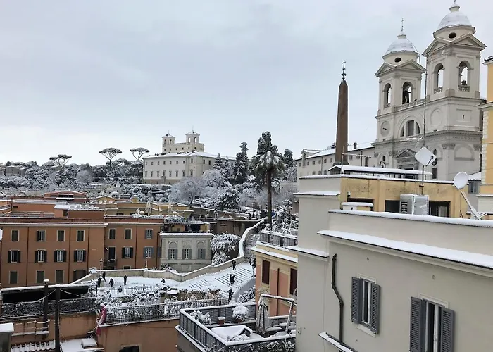 Spanish Steps With Panoramic Roof-terrace Roma